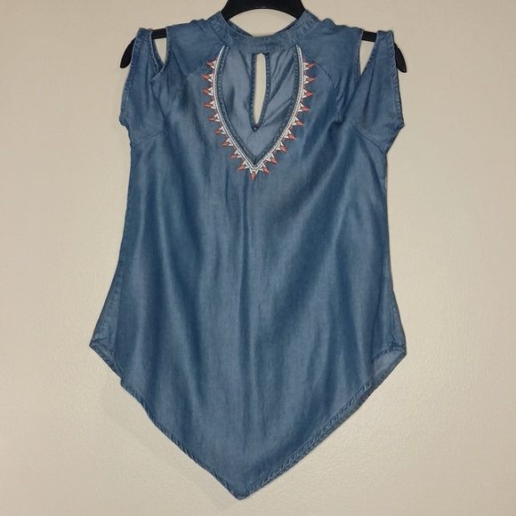 Heart Soul S Cold Shoulder Top - Picture 1 of 8